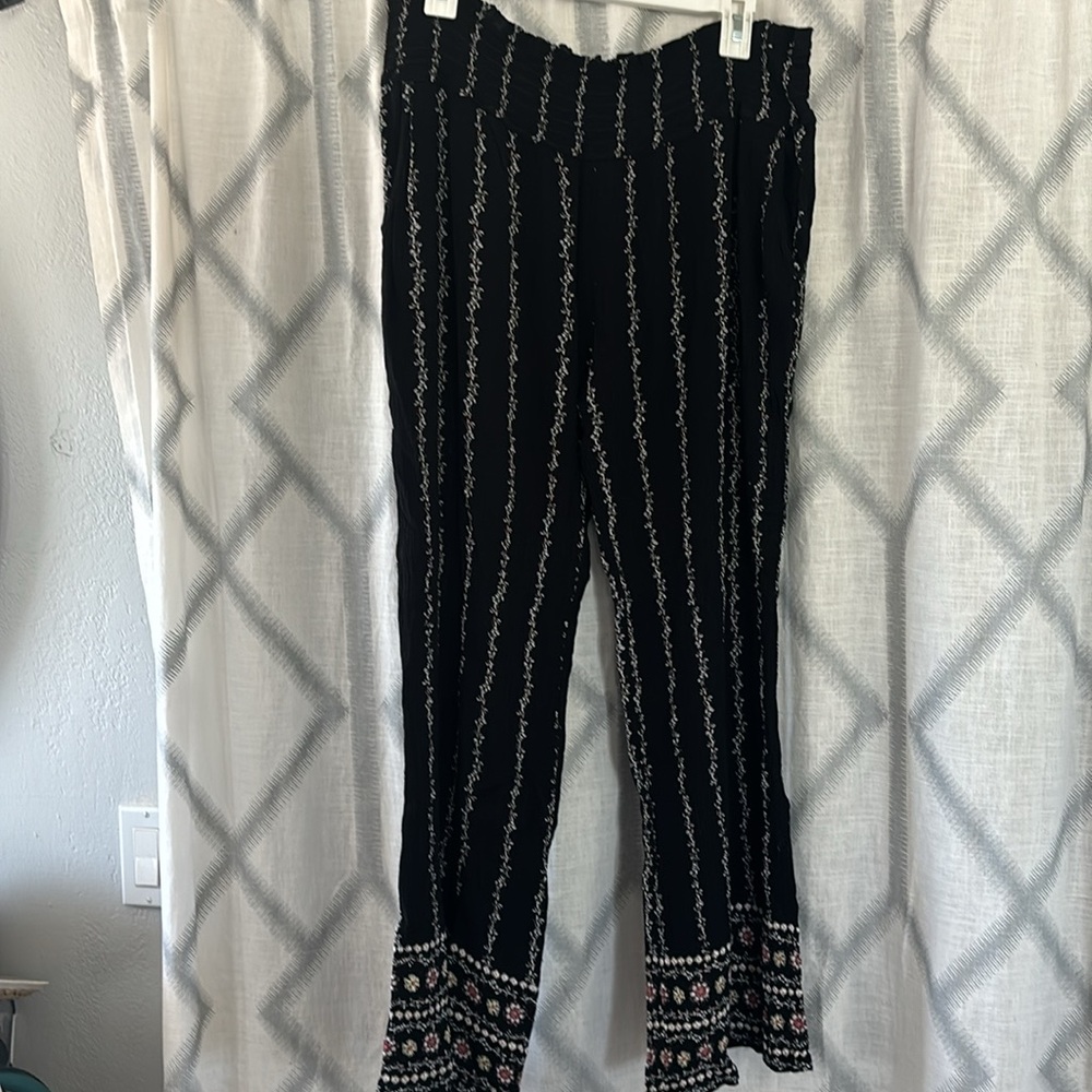Three Dots Ladies' Printed Pull-On Comfy Casual Pants XL - Picture 4 of 5